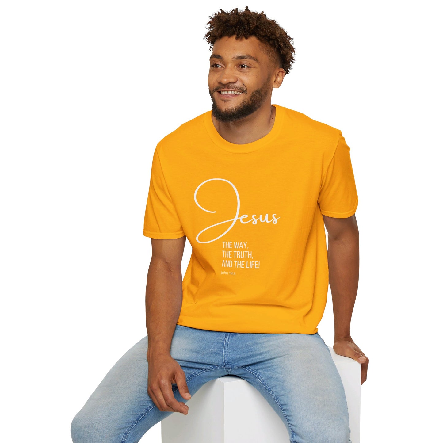 JOHN 14:6 Unisex Softstyle T-Shirt