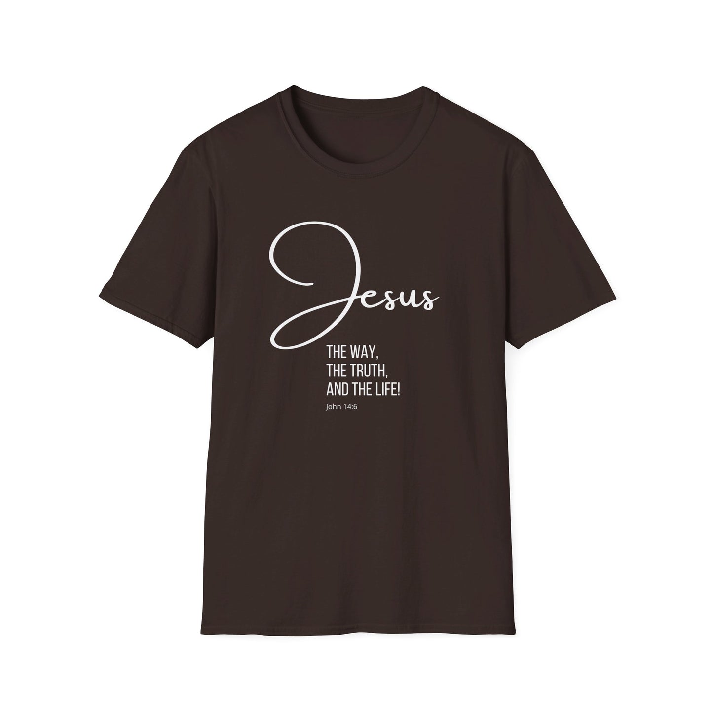 JOHN 14:6 Unisex Softstyle T-Shirt