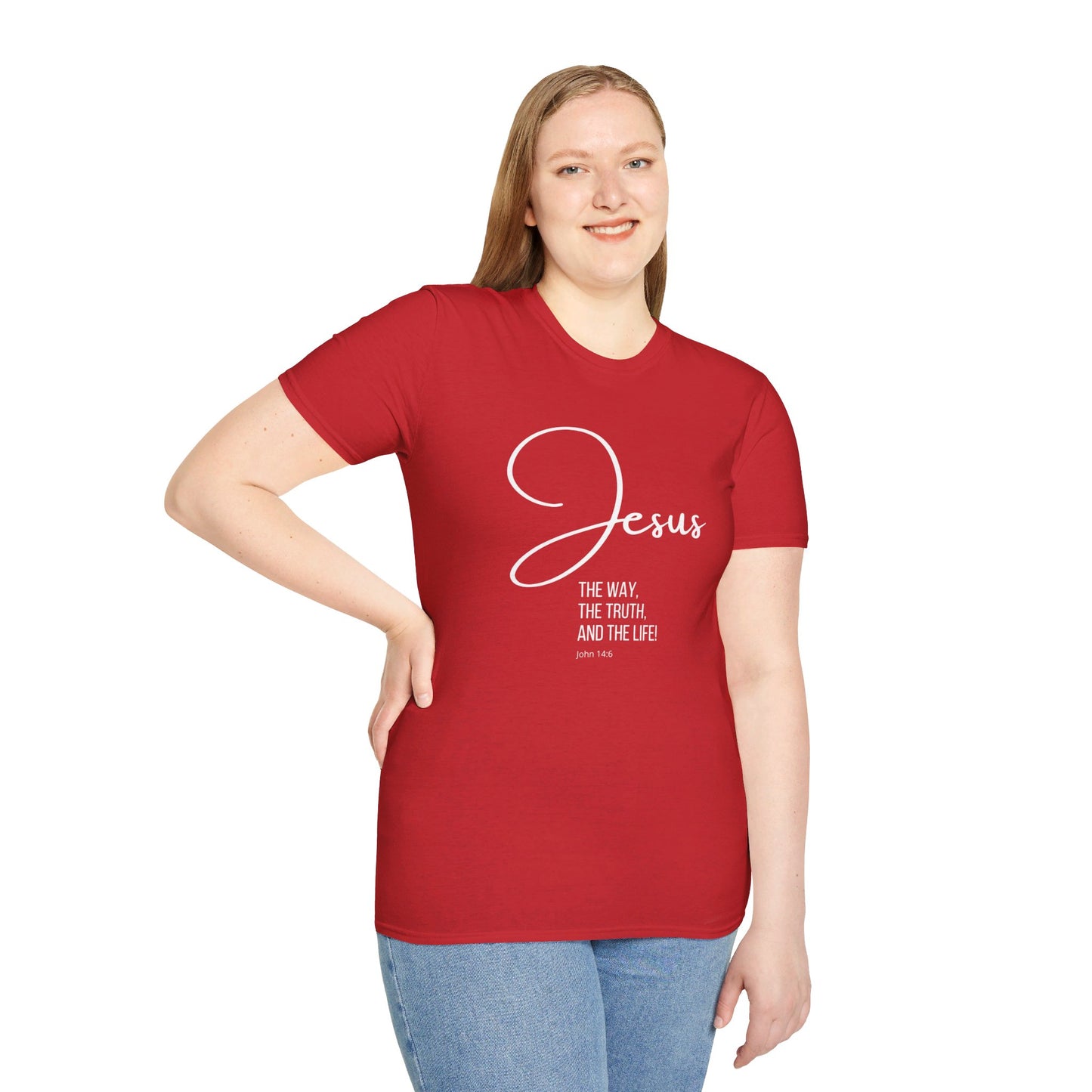 JOHN 14:6 Unisex Softstyle T-Shirt