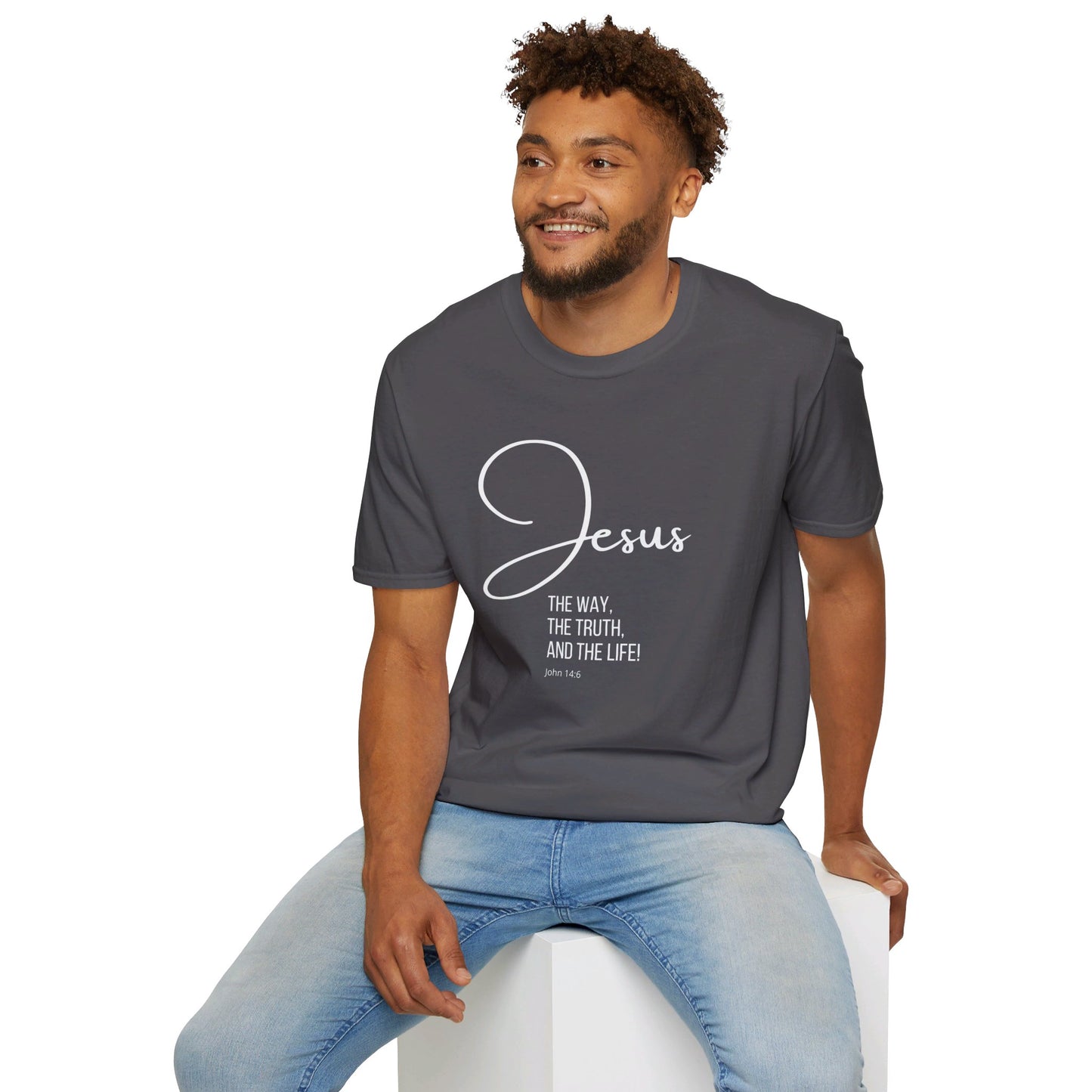 JOHN 14:6 Unisex Softstyle T-Shirt