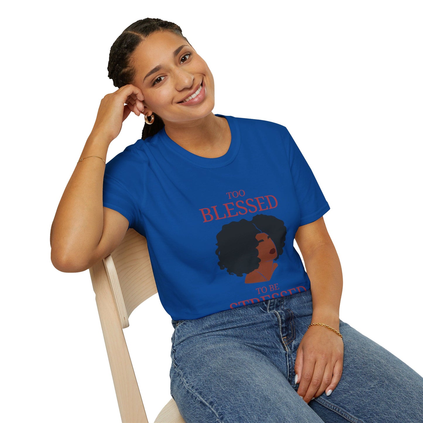 Too Blessed Softstyle T-Shirt