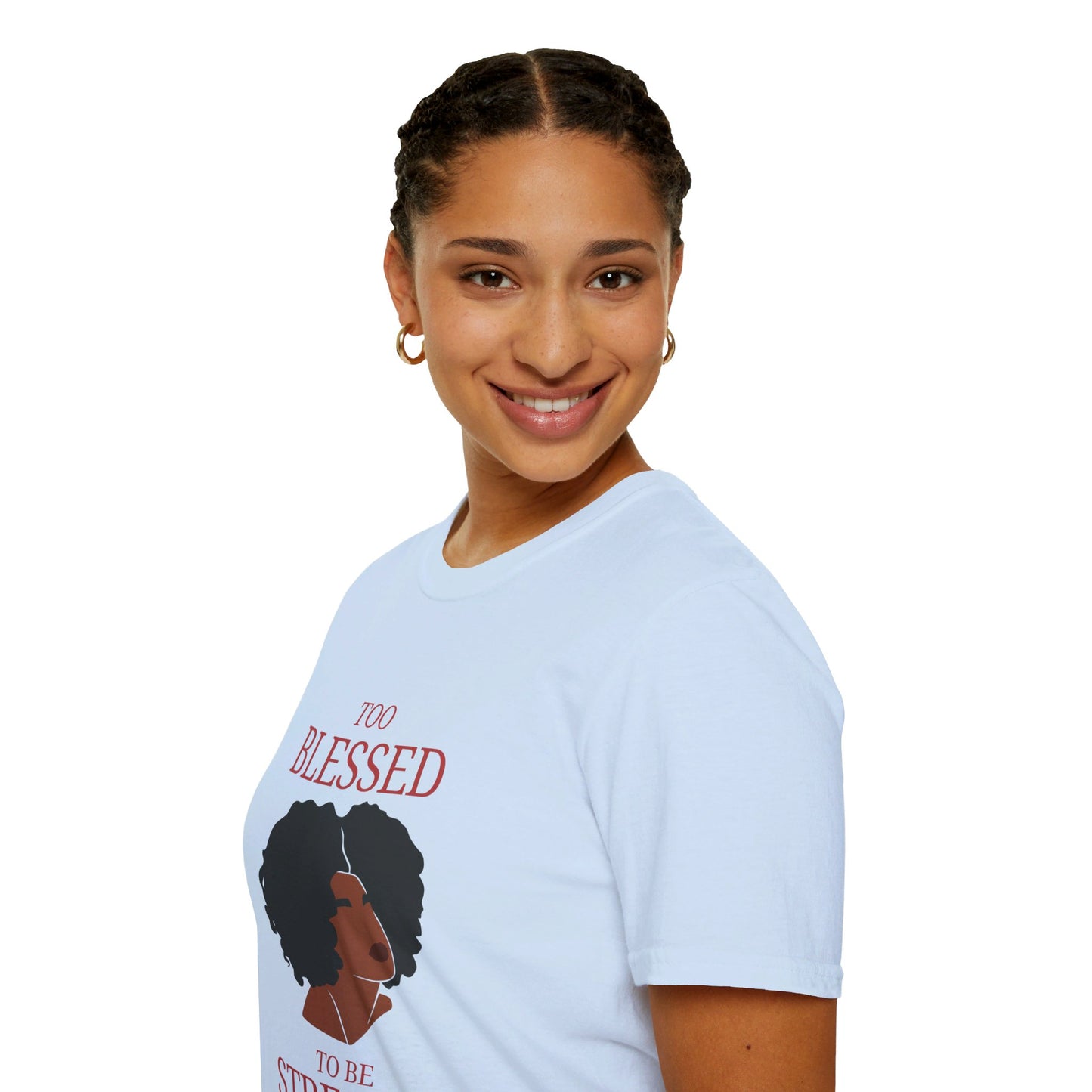 Too Blessed Softstyle T-Shirt