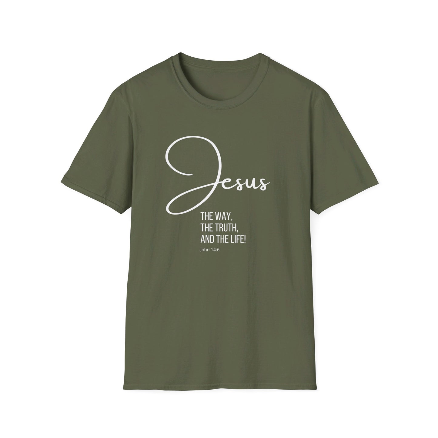JOHN 14:6 Unisex Softstyle T-Shirt