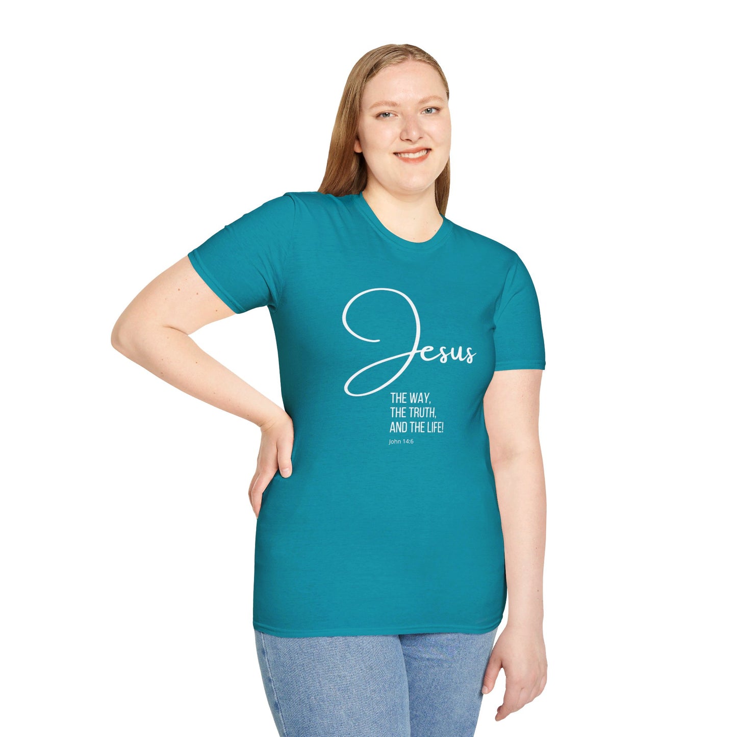 JOHN 14:6 Unisex Softstyle T-Shirt