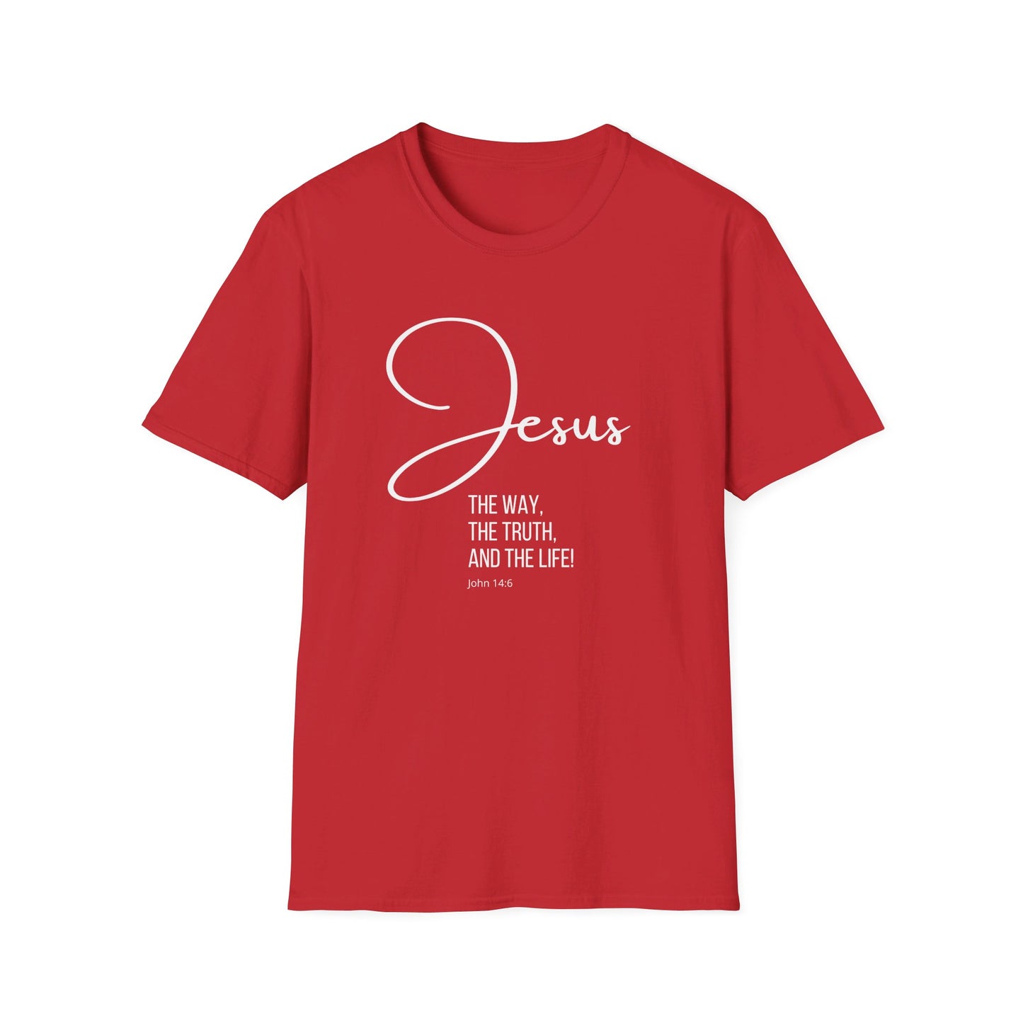 JOHN 14:6 Unisex Softstyle T-Shirt