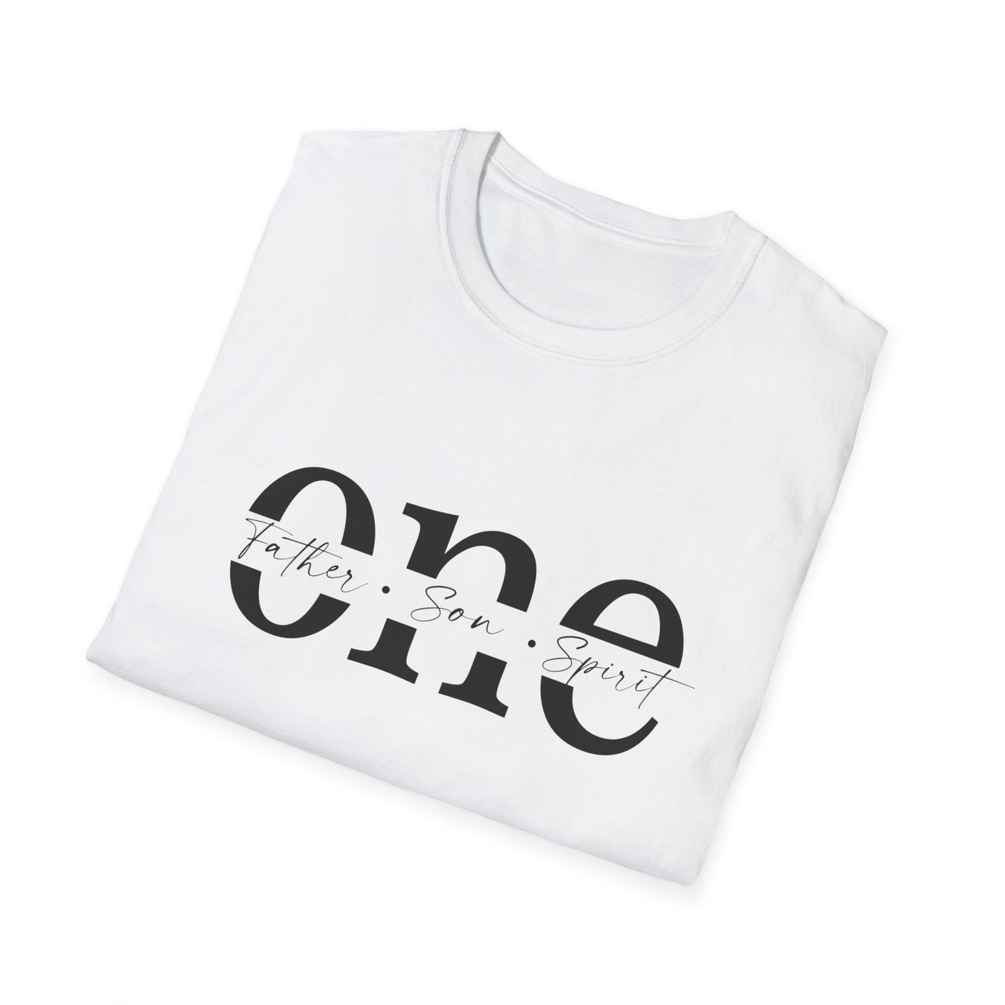 One Unisex Softstyle T-Shirt
