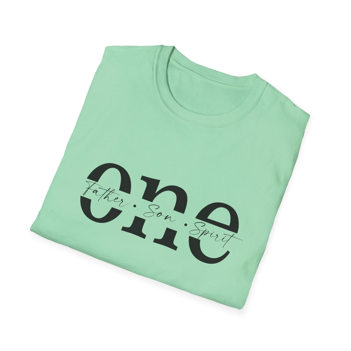 One Unisex Softstyle T-Shirt