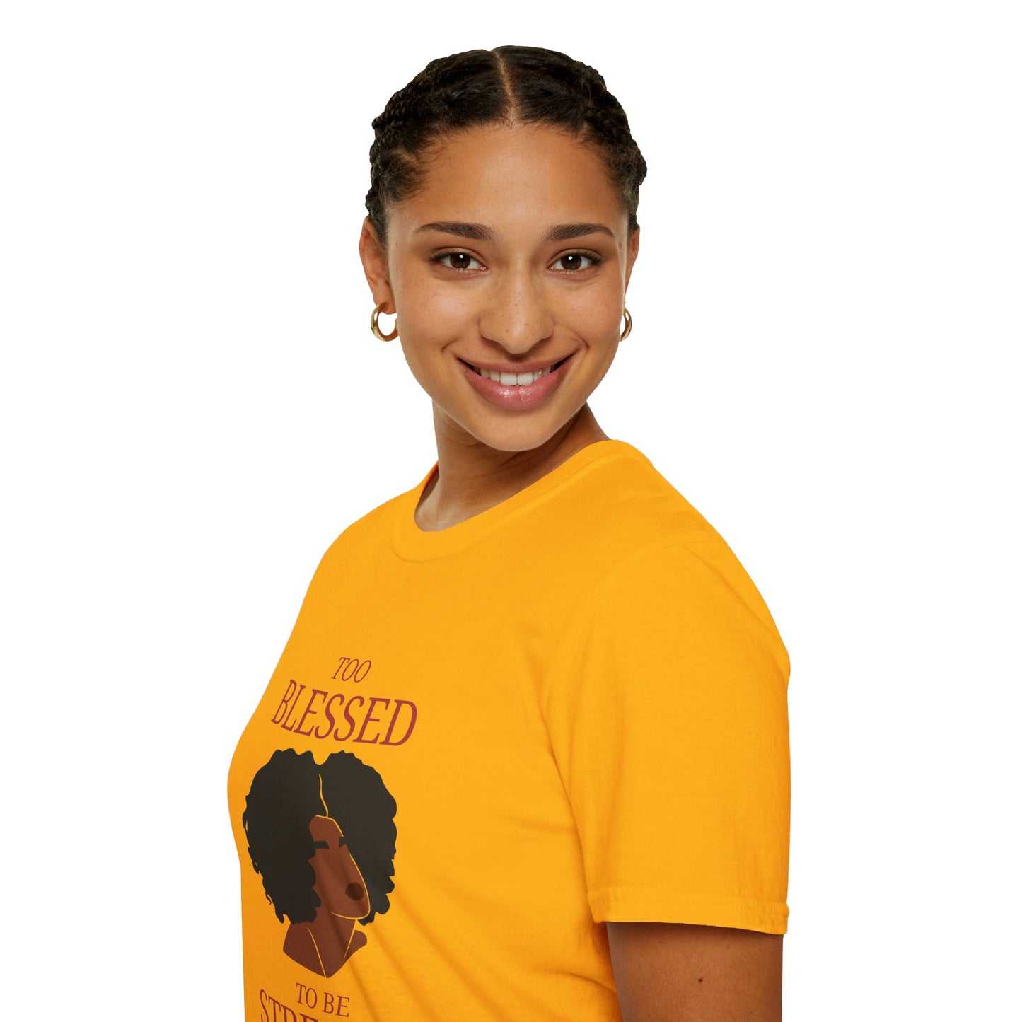 Too Blessed Softstyle T-Shirt