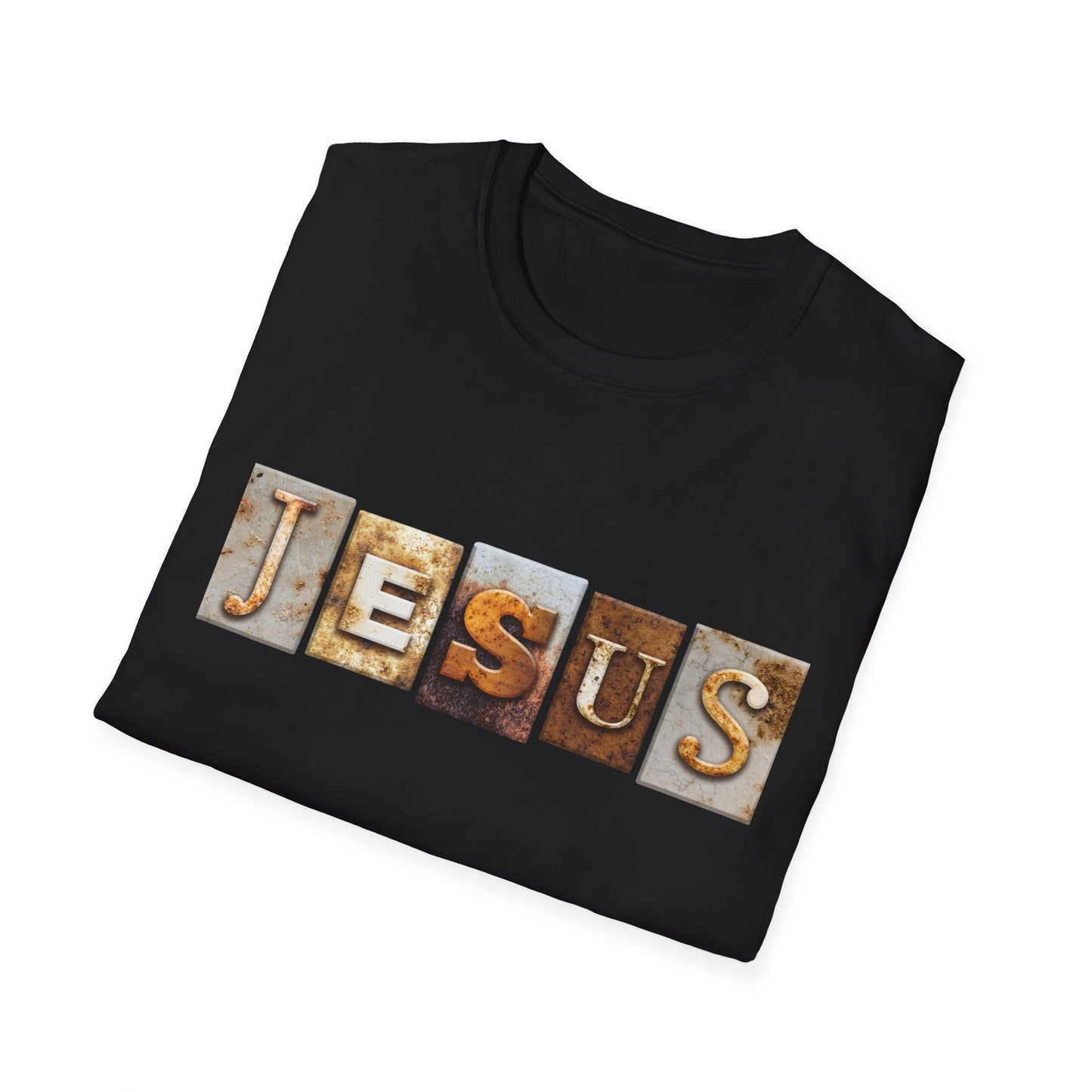 Jesus Block Unisex Softstyle T-Shirt