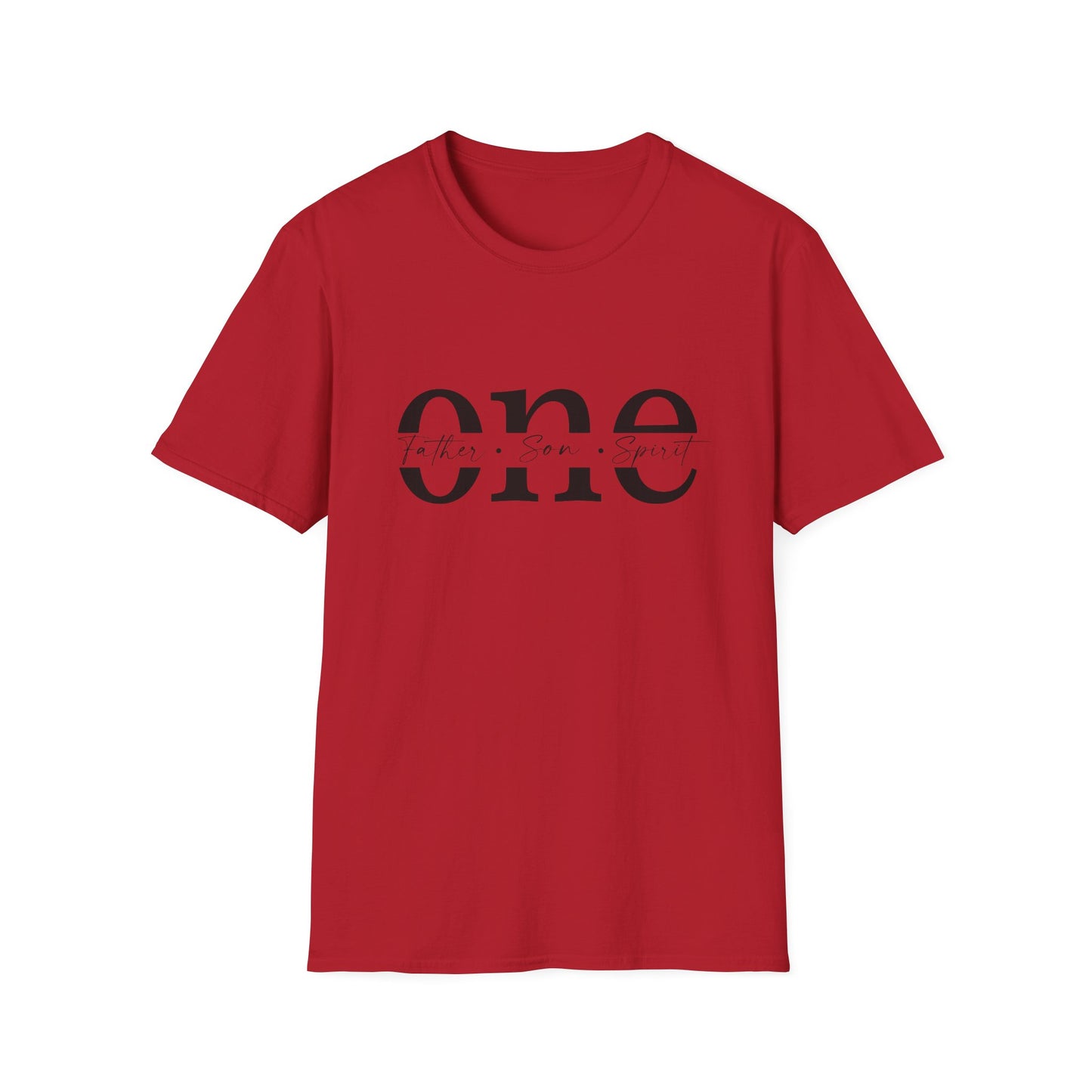 One Unisex Softstyle T-Shirt