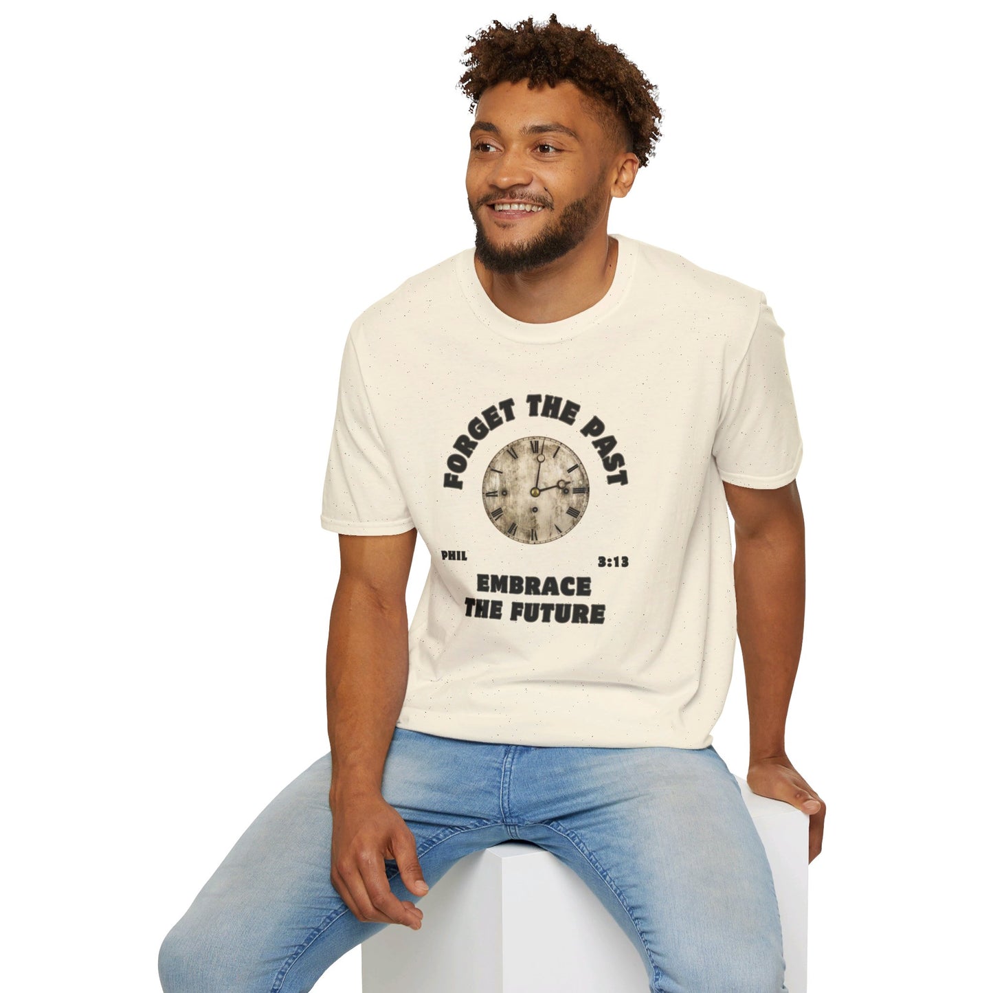 Phil 3:13 Unisex Softstyle T-Shirt