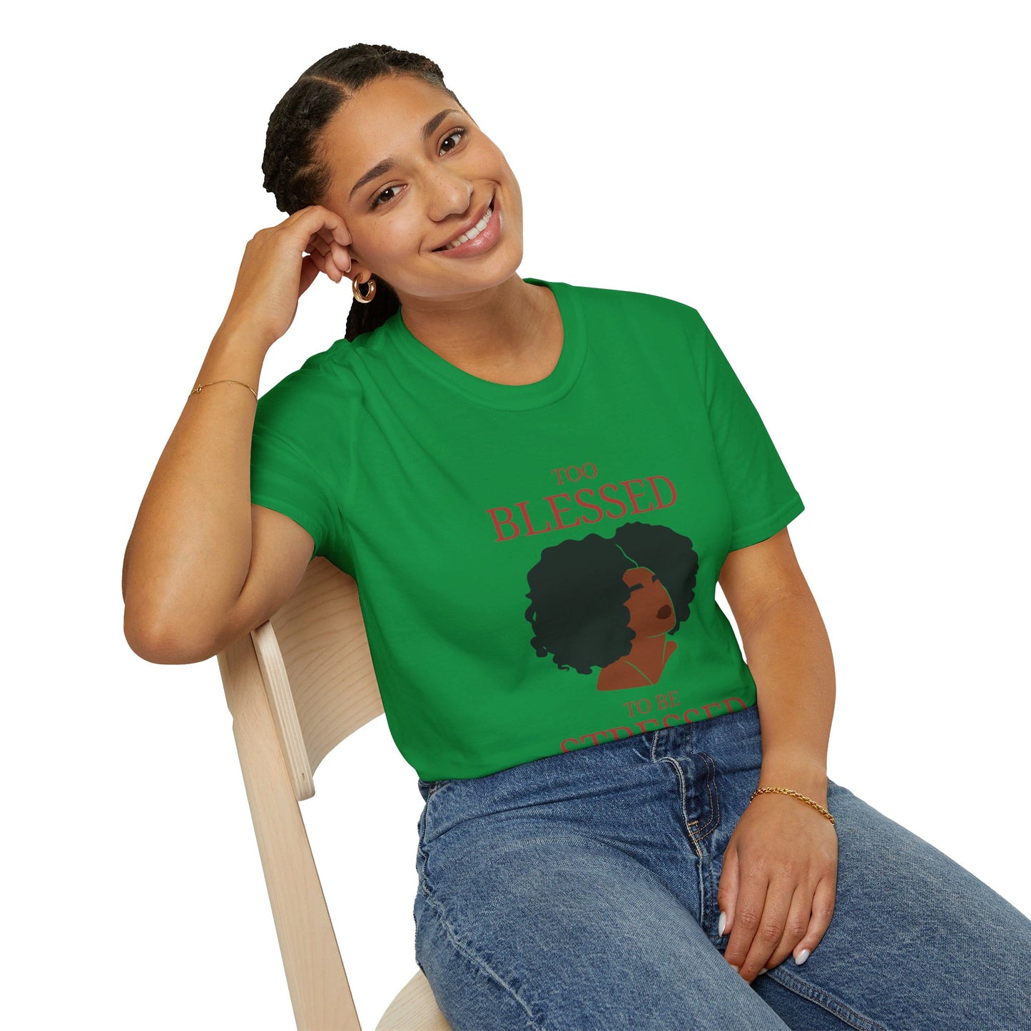 Too Blessed Softstyle T-Shirt