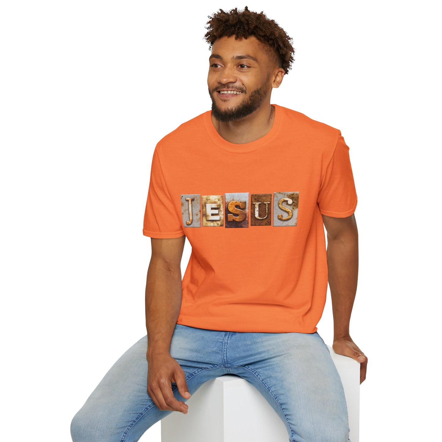 Jesus Block Unisex Softstyle T-Shirt