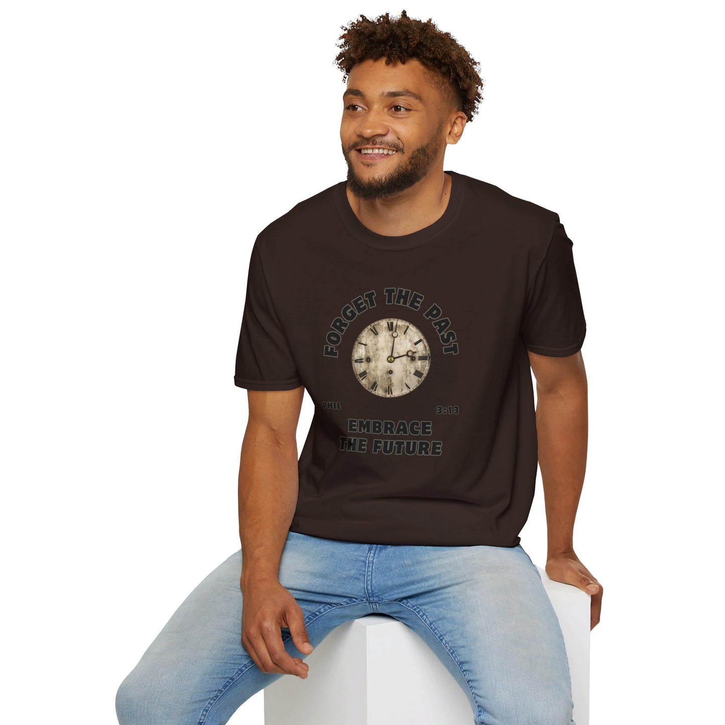Phil 3:13 Unisex Softstyle T-Shirt