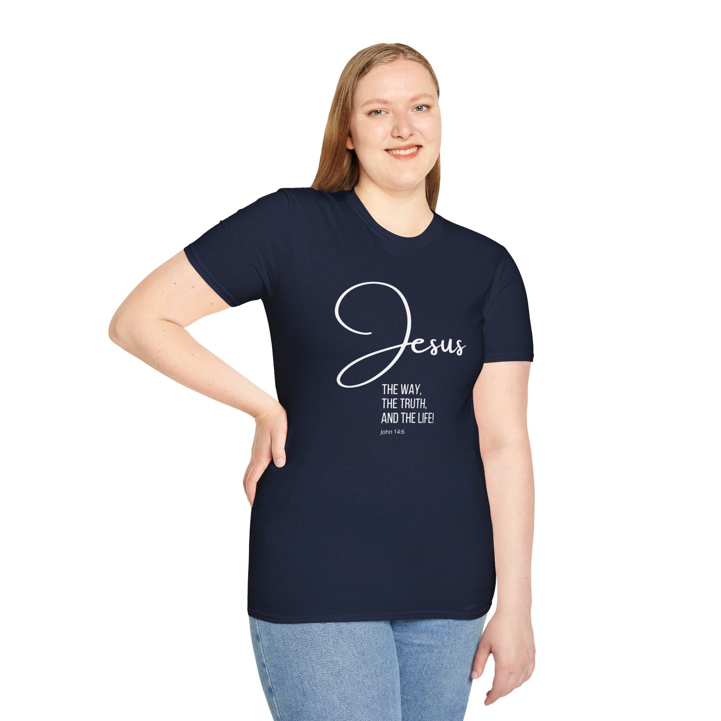 JOHN 14:6 Unisex Softstyle T-Shirt