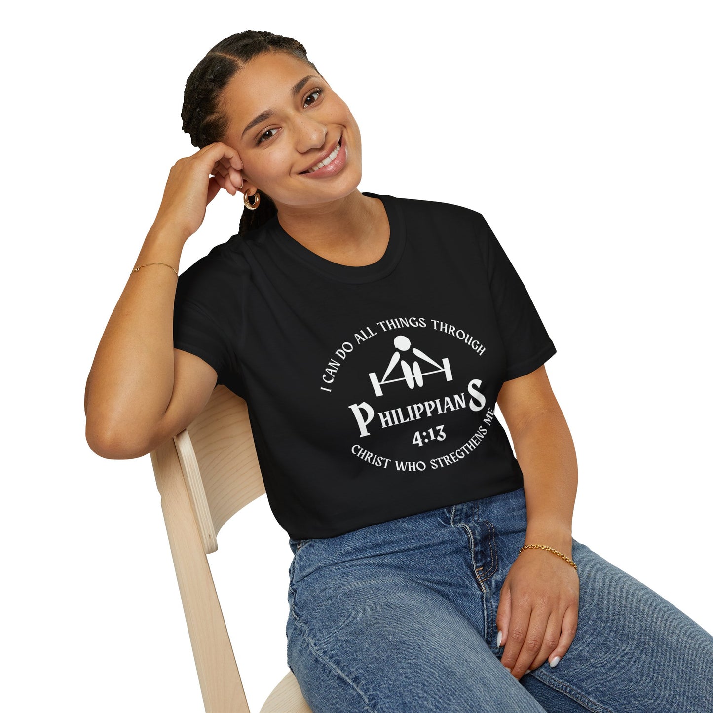 PHIL 4:13 Unisex Softstyle T-Shirt