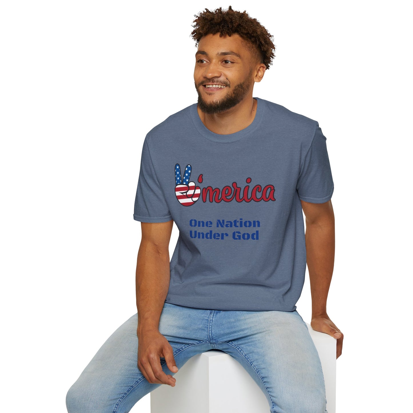 Unisex One Nation Softstyle T-Shirt