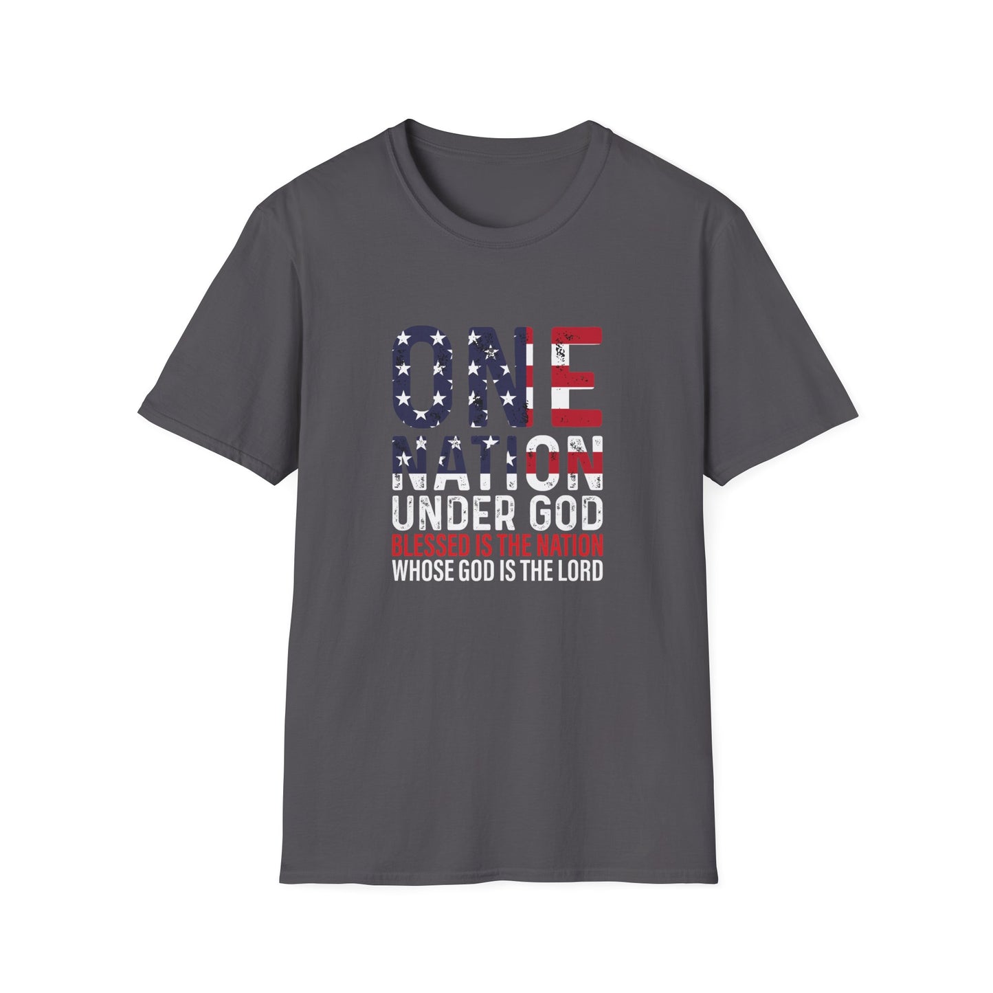 Unisex Blessed is the Nation Softstyle T-Shirt