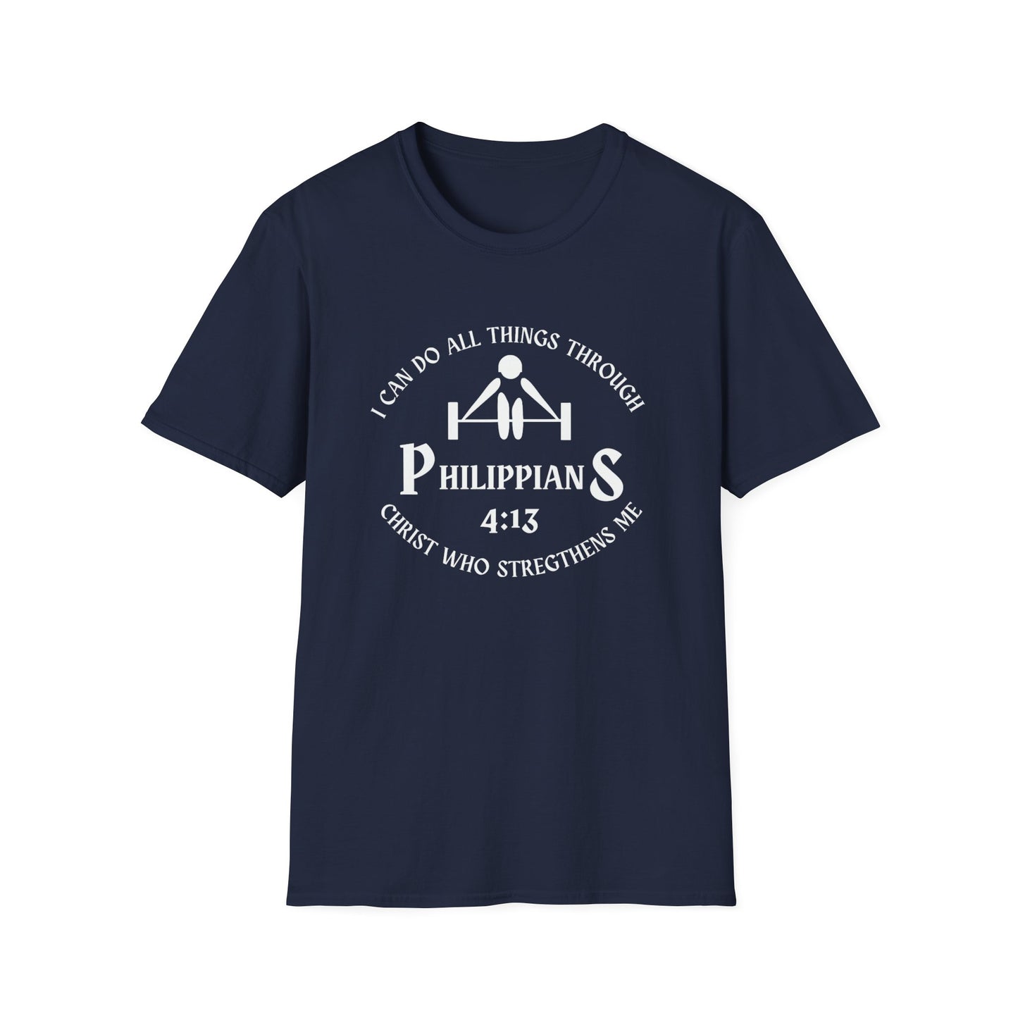 PHIL 4:13 Unisex Softstyle T-Shirt