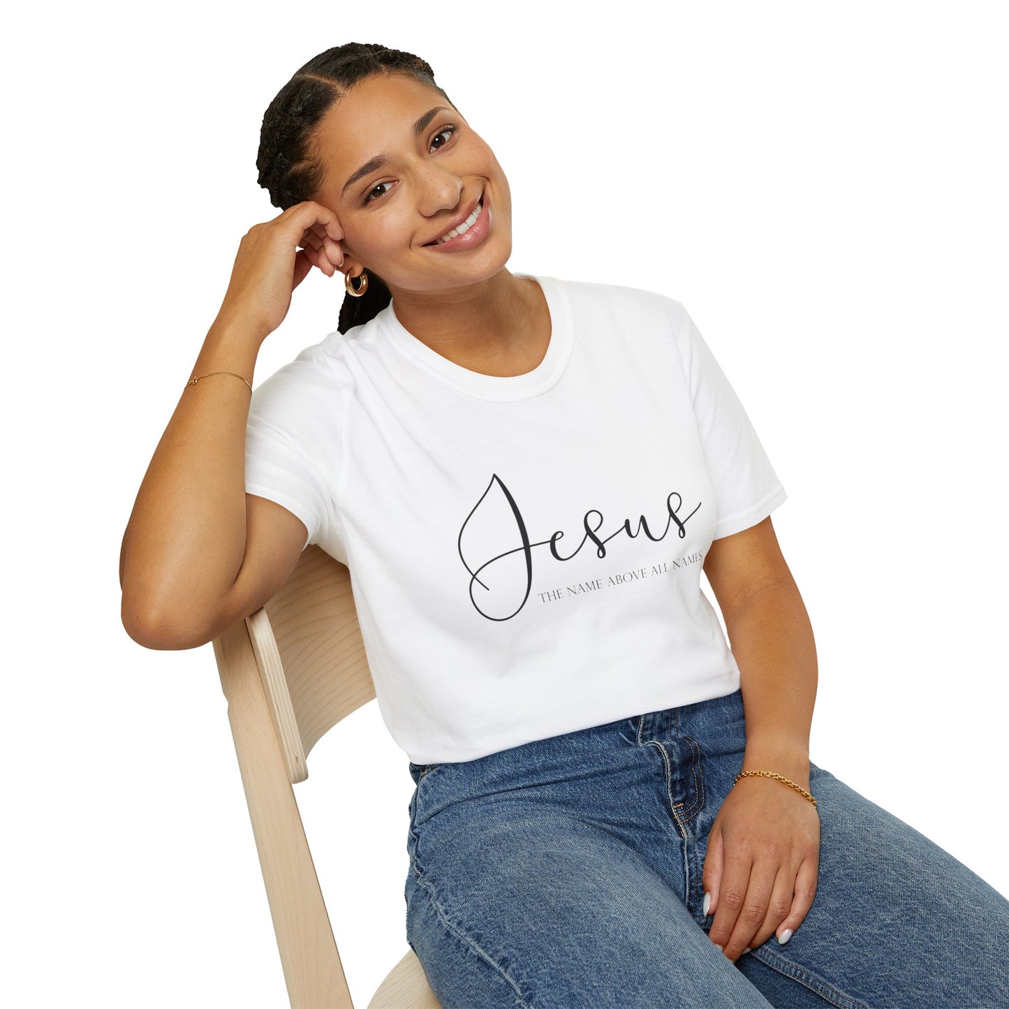 Name Above All Unisex Softstyle T-Shirt