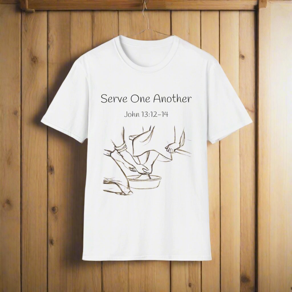 John 13:12-14 Unisex Softstyle T-Shirt
