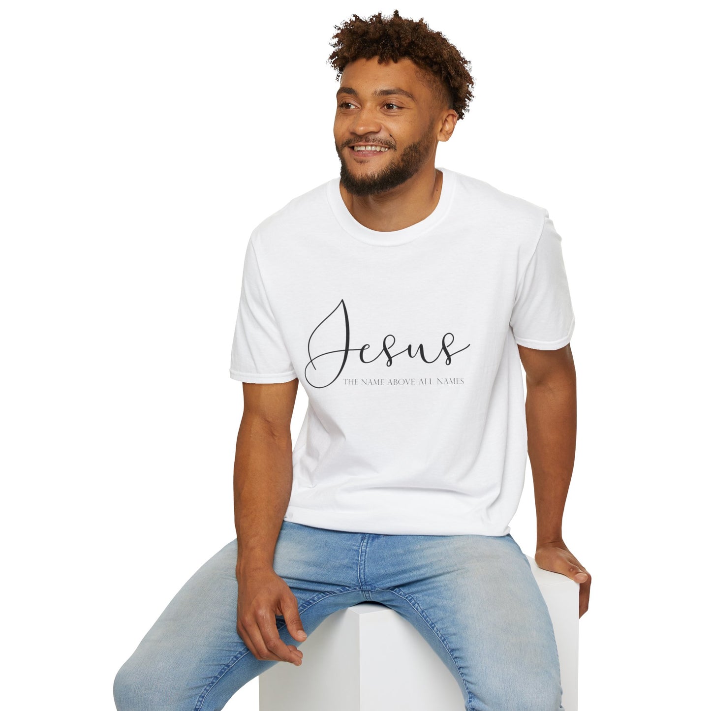 Name Above All Unisex Softstyle T-Shirt