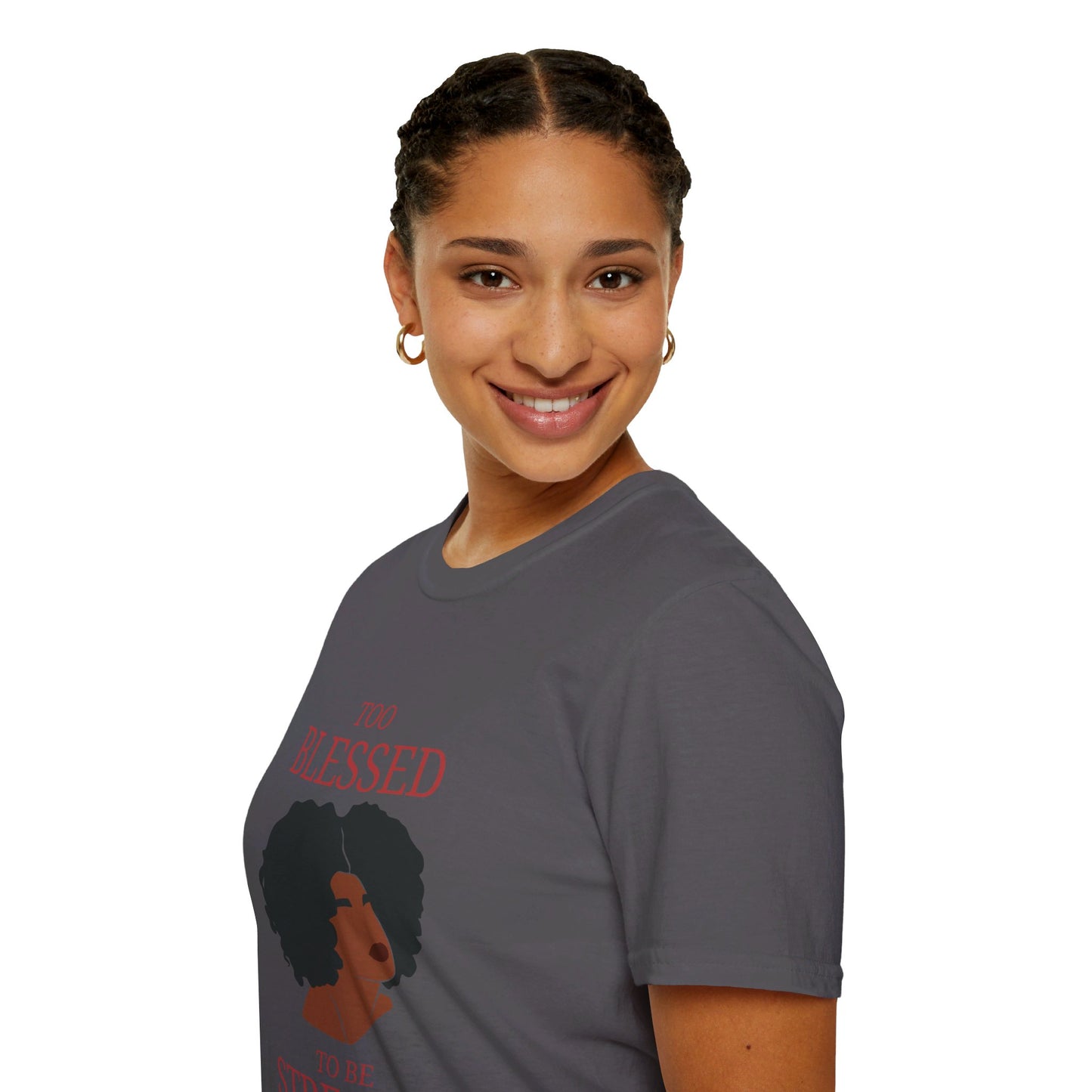 Too Blessed Softstyle T-Shirt