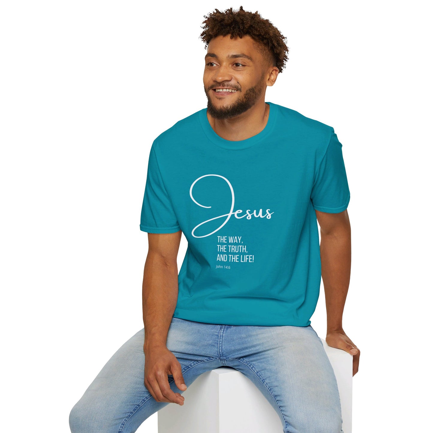 JOHN 14:6 Unisex Softstyle T-Shirt