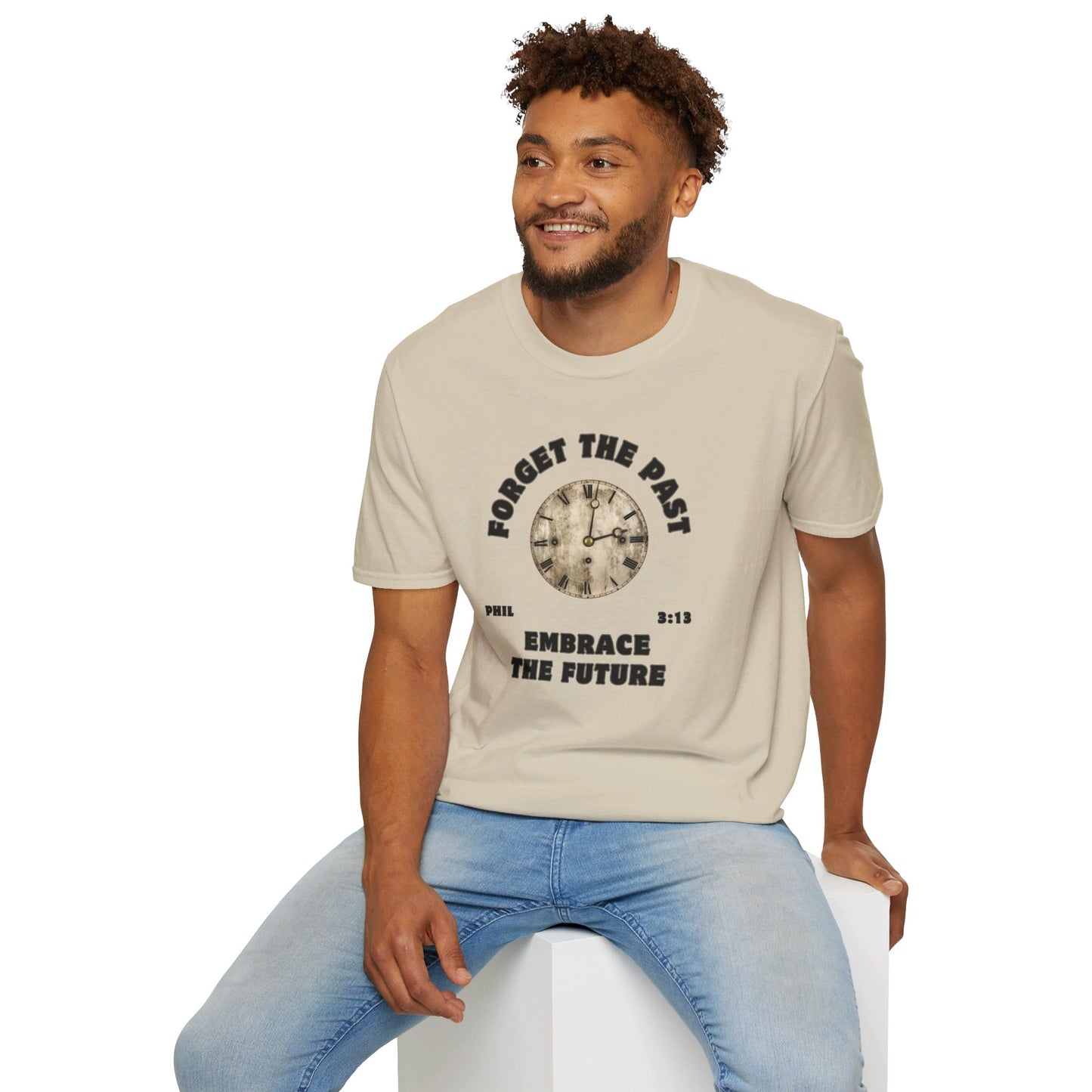 Phil 3:13 Unisex Softstyle T-Shirt
