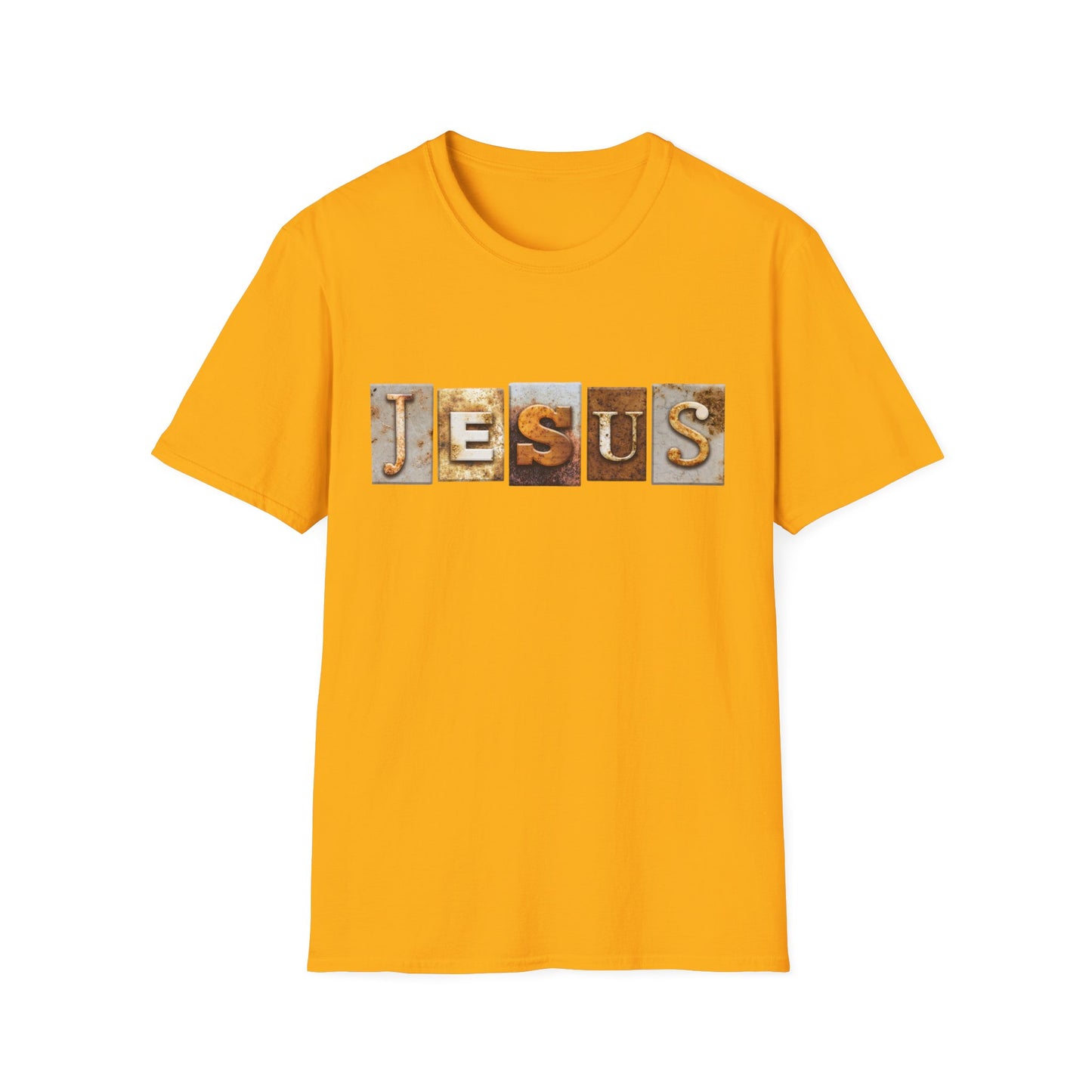 Jesus Block Unisex Softstyle T-Shirt