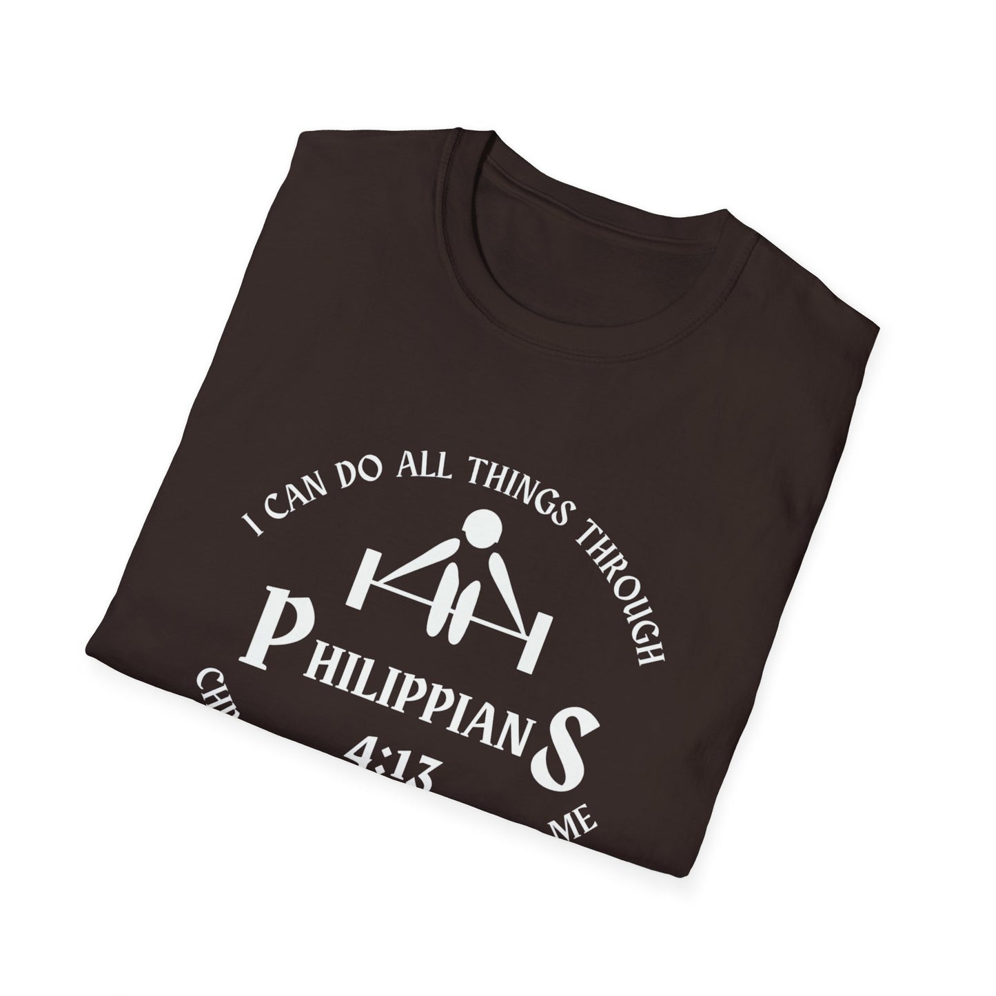 PHIL 4:13 Unisex Softstyle T-Shirt