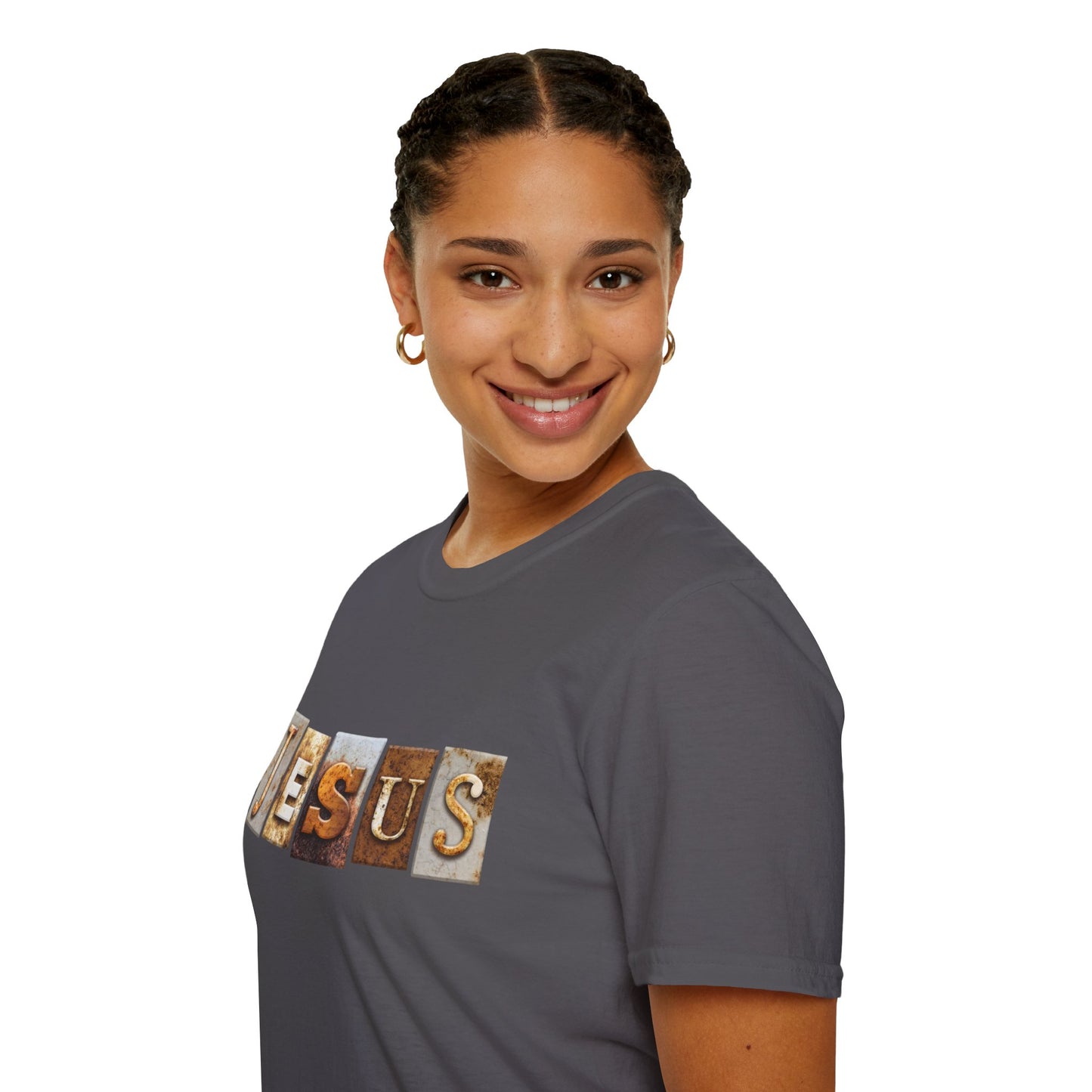 Jesus Block Unisex Softstyle T-Shirt
