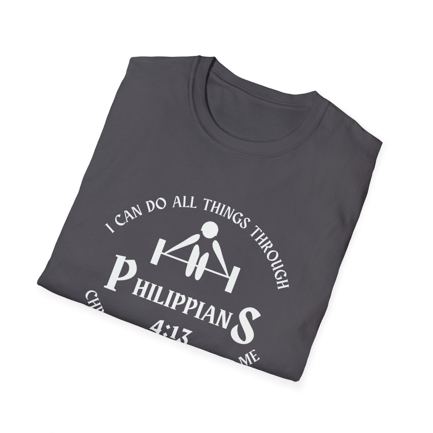 PHIL 4:13 Unisex Softstyle T-Shirt