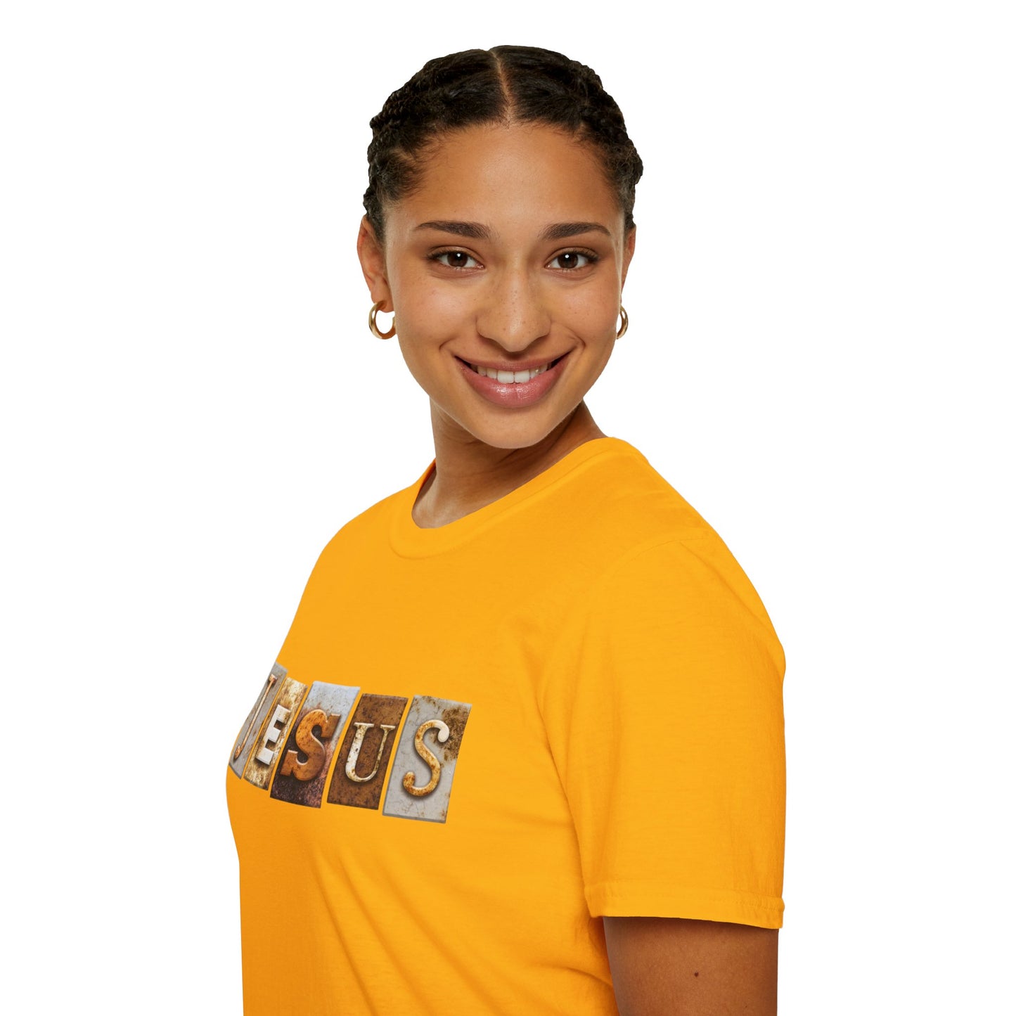 Jesus Block Unisex Softstyle T-Shirt