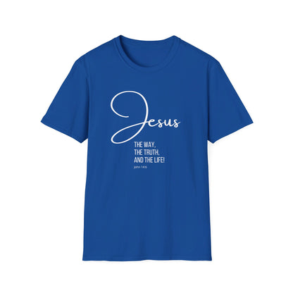 JOHN 14:6 Unisex Softstyle T-Shirt