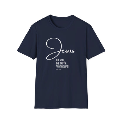 JOHN 14:6 Unisex Softstyle T-Shirt
