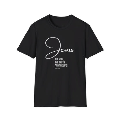 JOHN 14:6 Unisex Softstyle T-Shirt