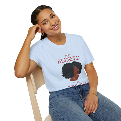 Too Blessed Softstyle T-Shirt