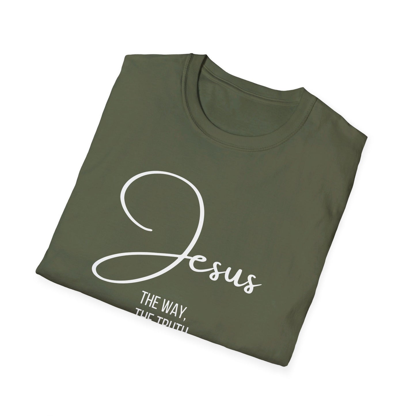 JOHN 14:6 Unisex Softstyle T-Shirt