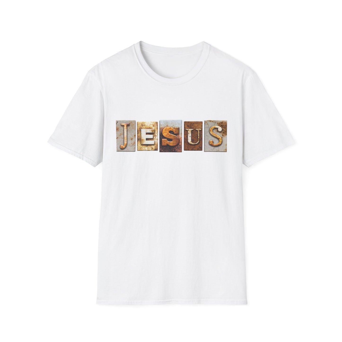 Jesus Block Unisex Softstyle T-Shirt