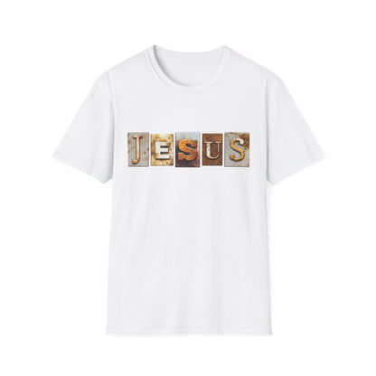Jesus Block Unisex Softstyle T-Shirt