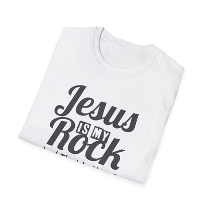 Jesus My Rock Unisex Softstyle T-Shirt