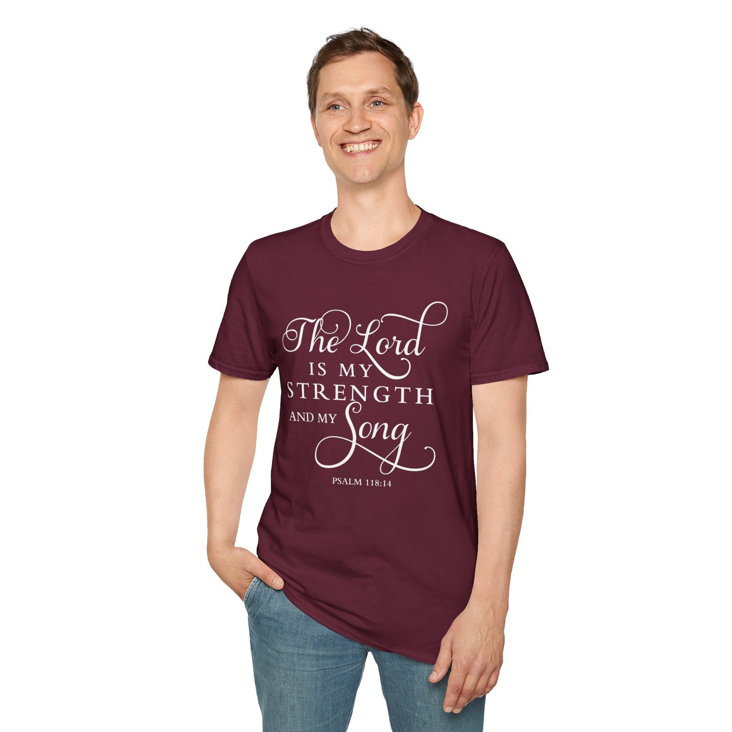 The Lord is My Strength Unisex Softstyle T-Shirt