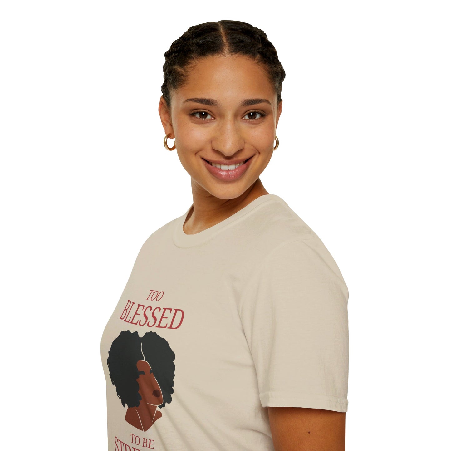 Too Blessed Softstyle T-Shirt