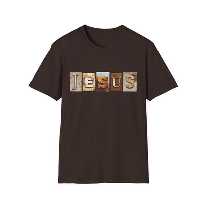 Jesus Block Unisex Softstyle T-Shirt