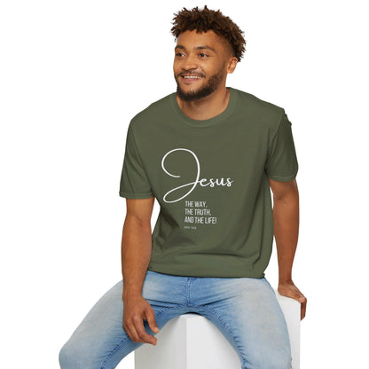 JOHN 14:6 Unisex Softstyle T-Shirt