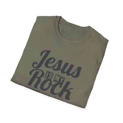 Jesus My Rock Unisex Softstyle T-Shirt