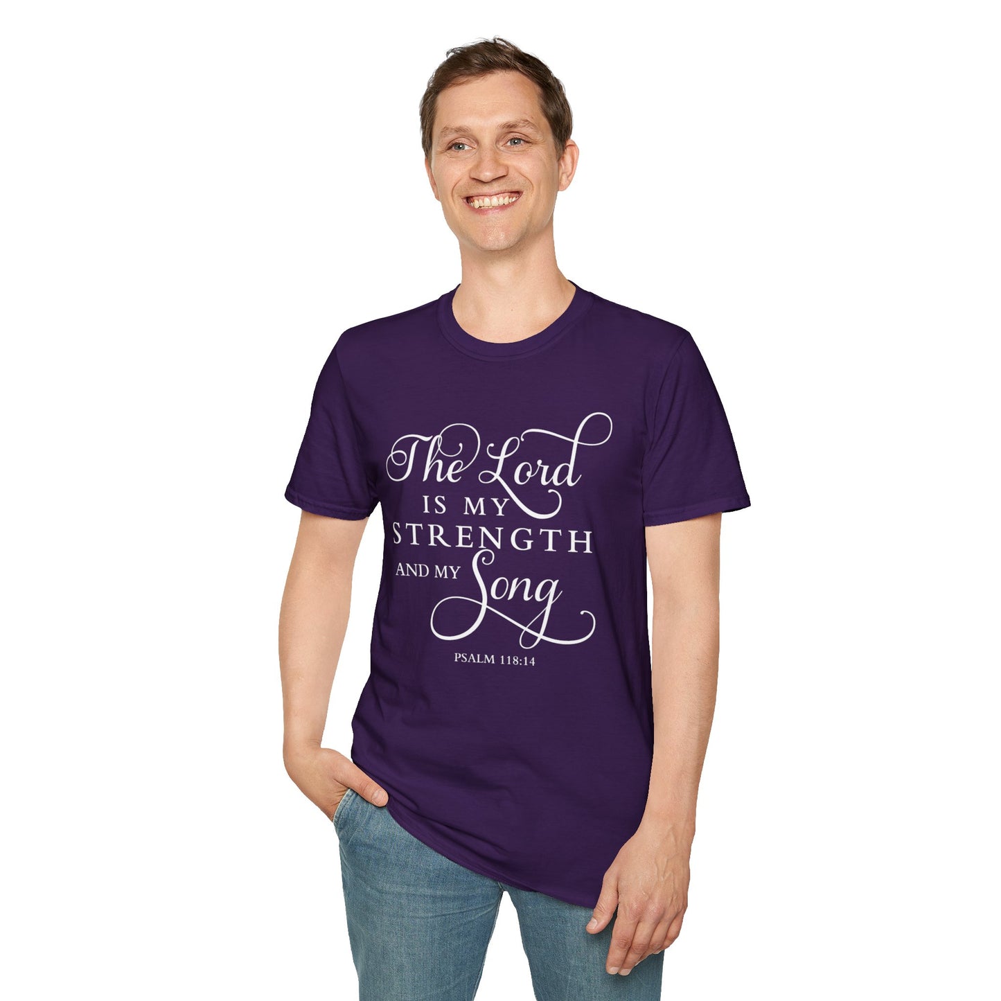 The Lord is My Strength Unisex Softstyle T-Shirt