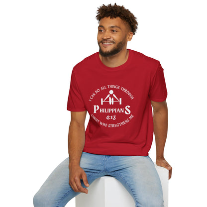 PHIL 4:13 Unisex Softstyle T-Shirt