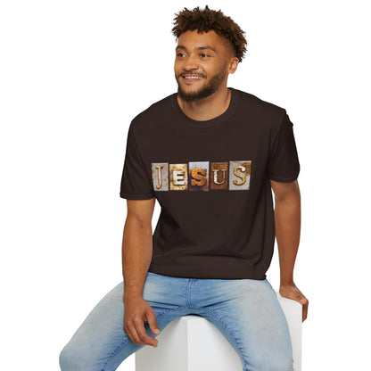 Jesus Block Unisex Softstyle T-Shirt